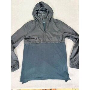 Under Armour Men’s Black Anorak Windbreaker Hoodie 1/2 Zip Pull Over - Medium